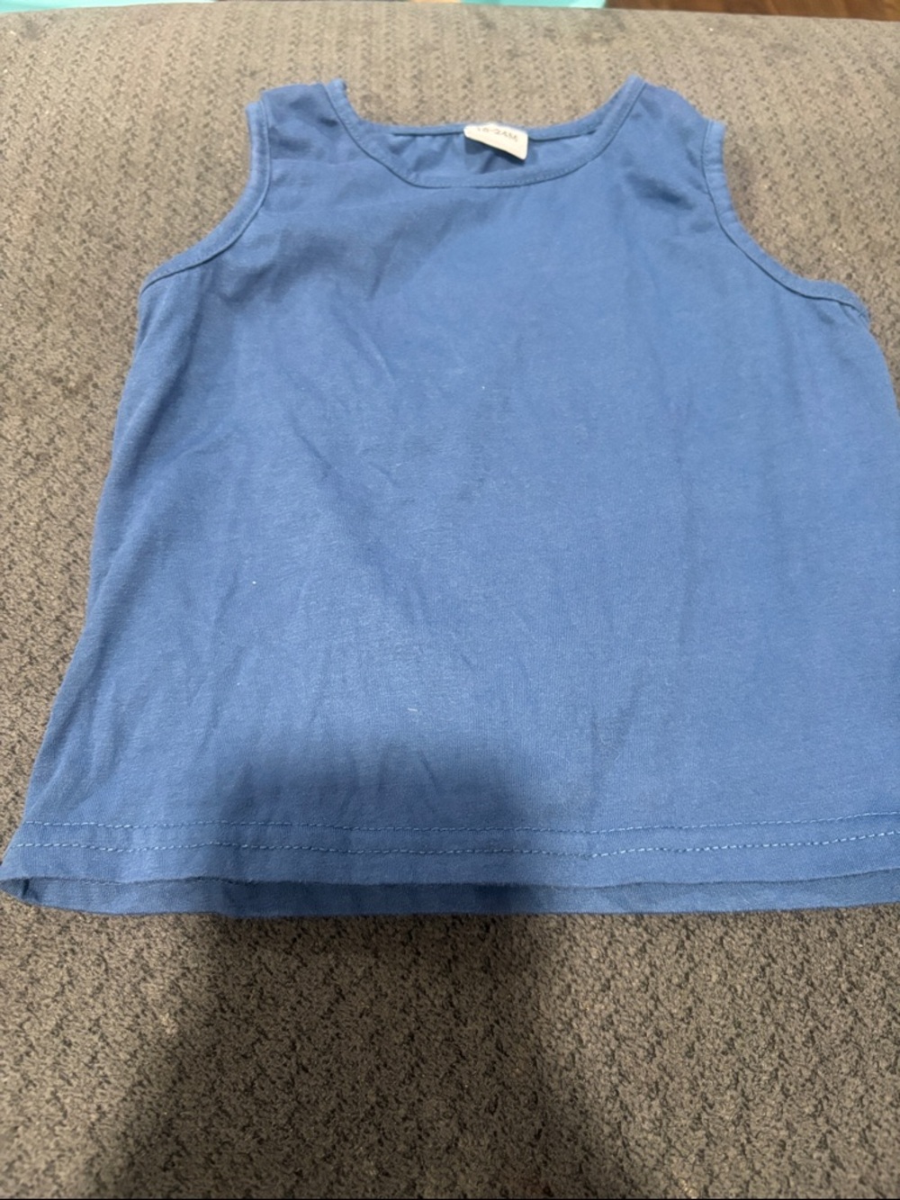🟢10/$10 - Kids Blue Sleeveless Tank Top